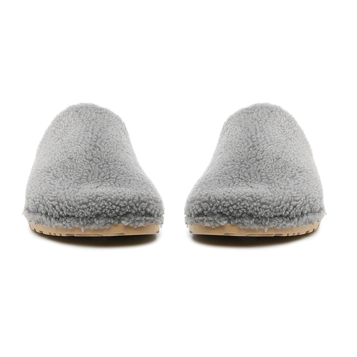 Nicole Miller Faux Fur Bondy Slippers - Gray (Size 9) image number 2