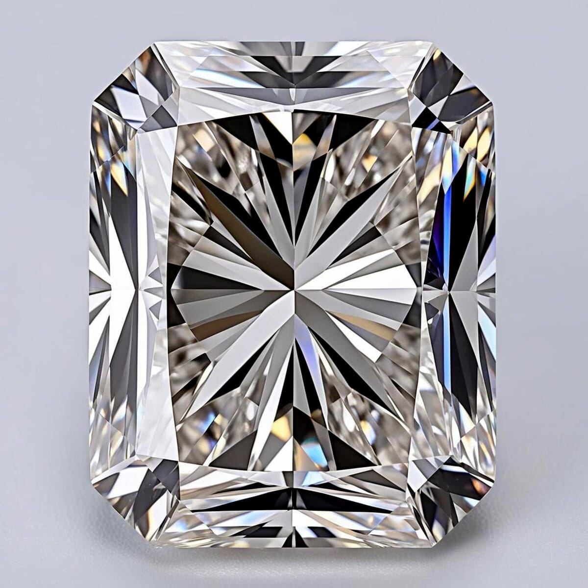 IGI Certified Luxuriant Lab Grown Diamond (Radiant) (E-F, VS) 1.00 ctw image number 1