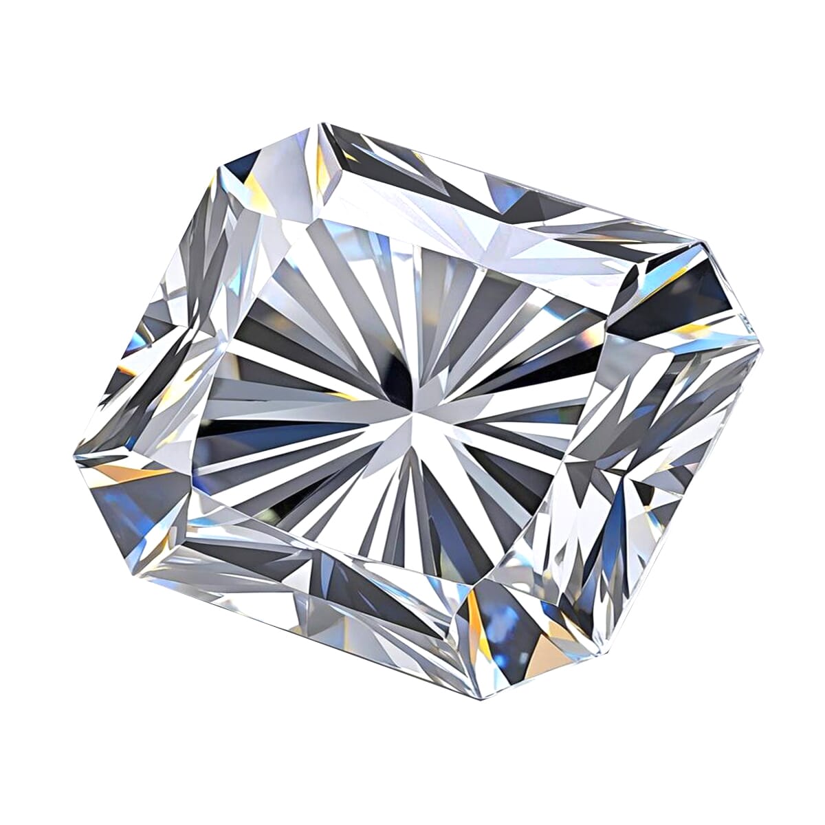 IGI Certified Luxuriant Lab Grown Diamond (Radiant) (E-F, VS) 1.00 ctw image number 2