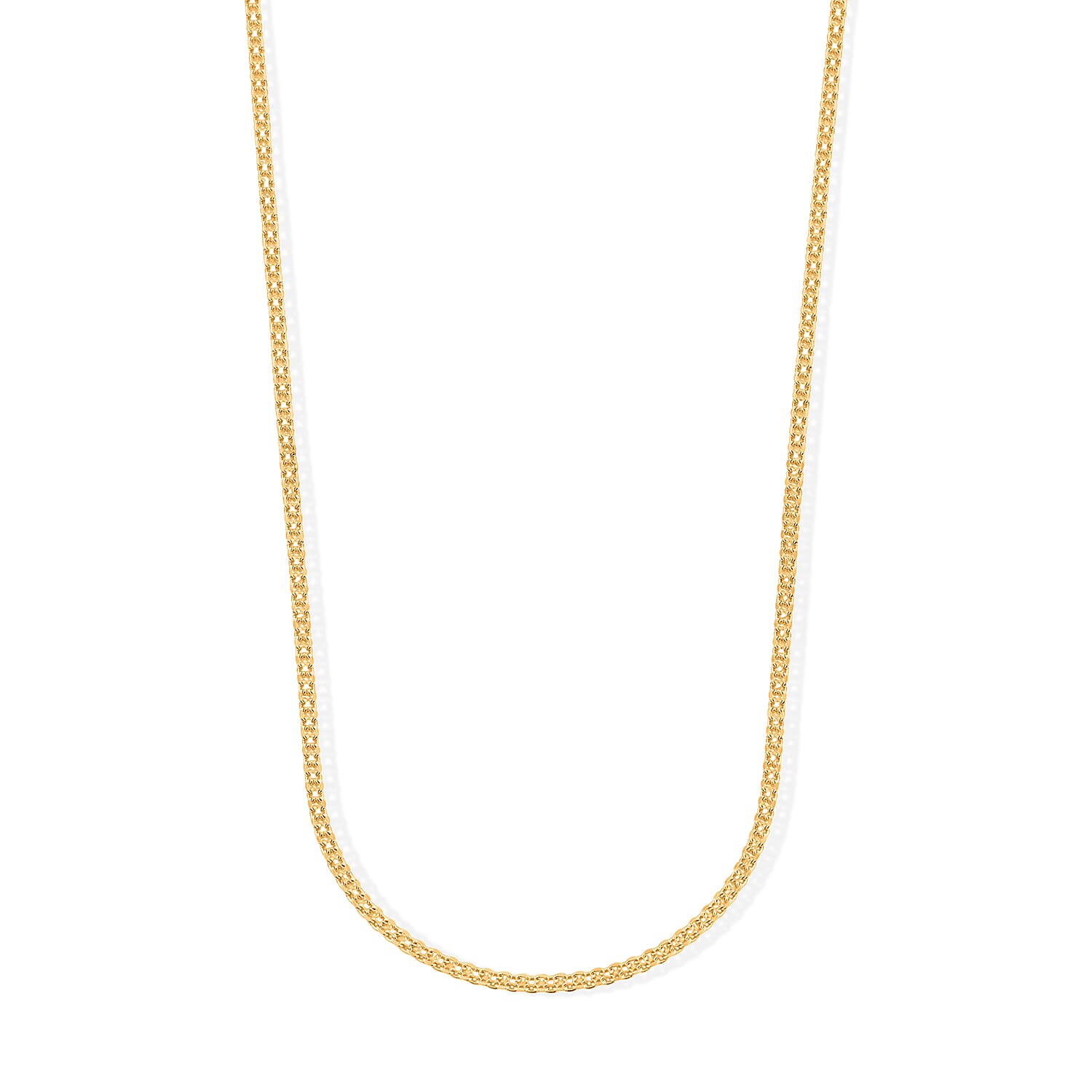 Bismark Necklace in Vermeil YG Over Sterling Silver 18 Inches