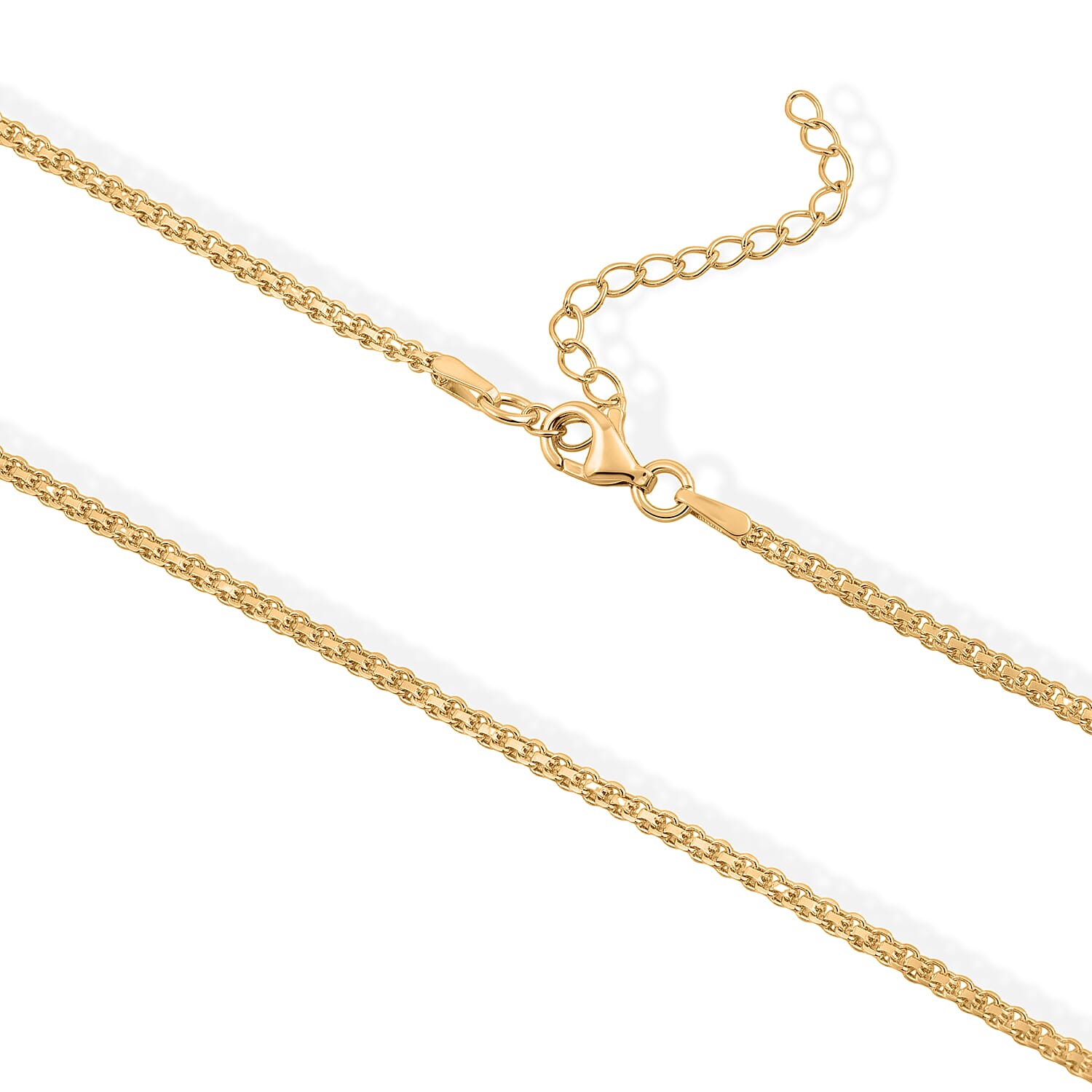 Bismark Necklace in Vermeil YG Over Sterling Silver 18 Inches