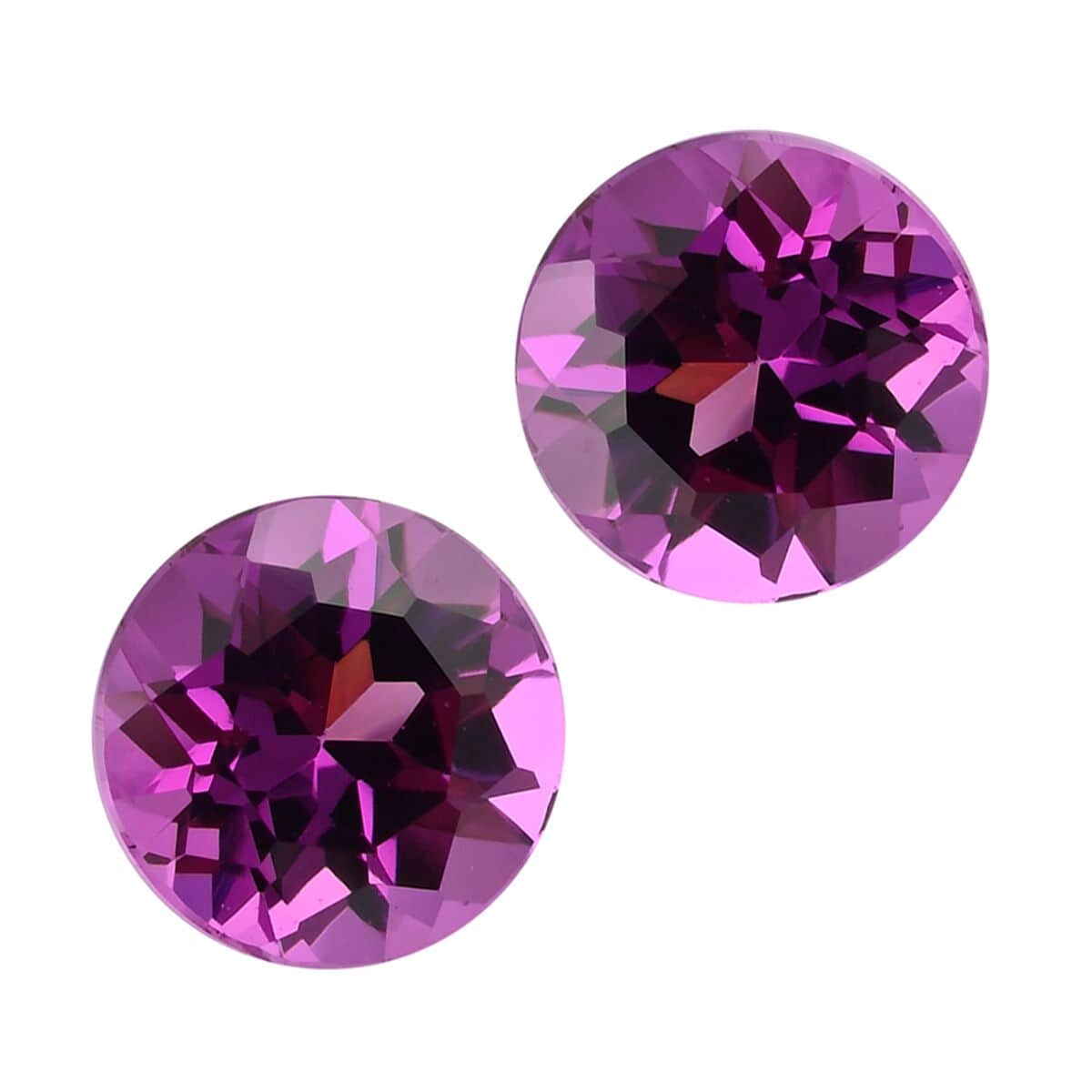 AAAA Radiant Ember Garnet Set of 2 (Rnd 5 mm) (Del. in 7-10 Days) 1.00 ctw image number 0