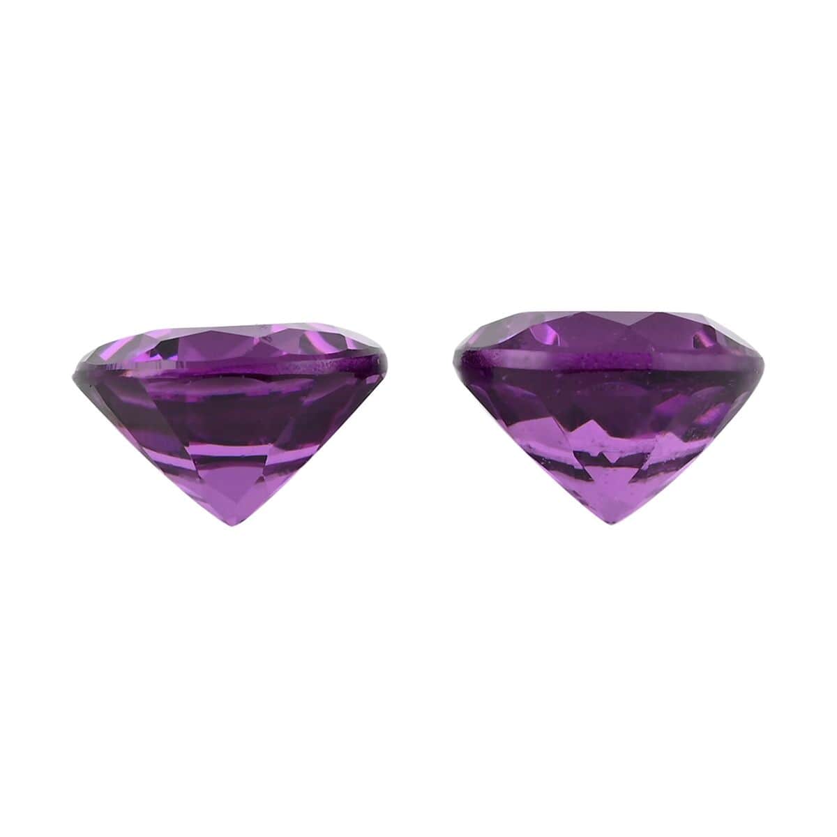 AAAA Radiant Ember Garnet Set of 2 (Rnd 5 mm) (Del. in 7-10 Days) 1.00 ctw image number 1