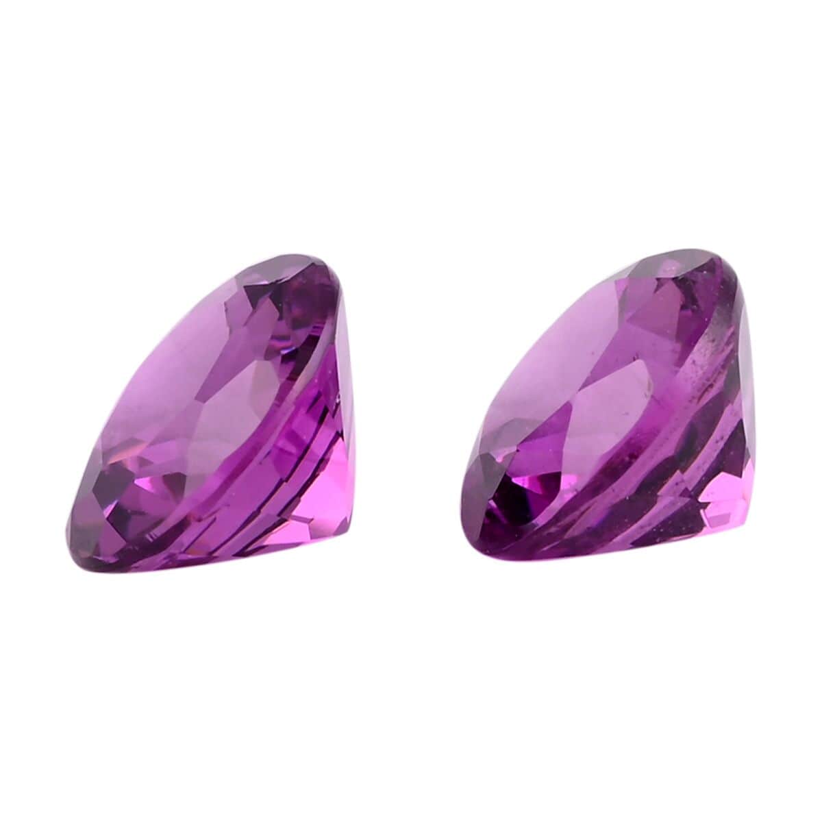 AAAA Radiant Ember Garnet Set of 2 (Rnd 5 mm) (Del. in 7-10 Days) 1.00 ctw image number 2