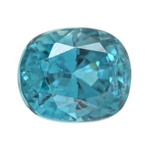 AAAA Cambodian Blue Zircon (Cush Free Size) 3.00 ctw