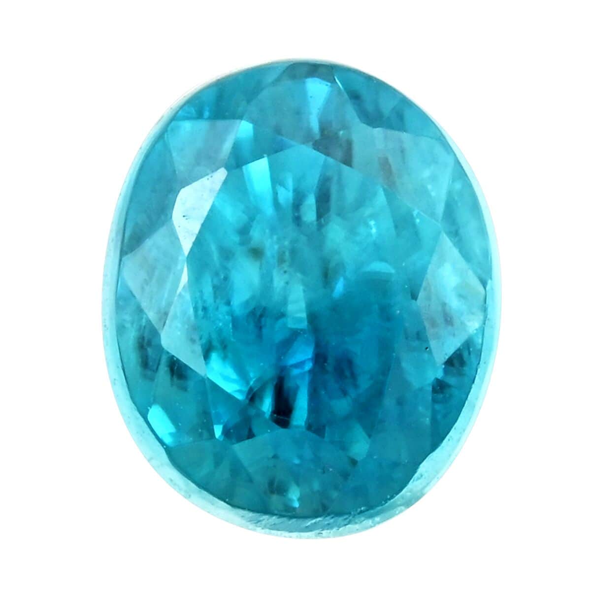 AAAA Cambodian Blue Zircon (Ovl Free Size) 3.00 ctw image number 0