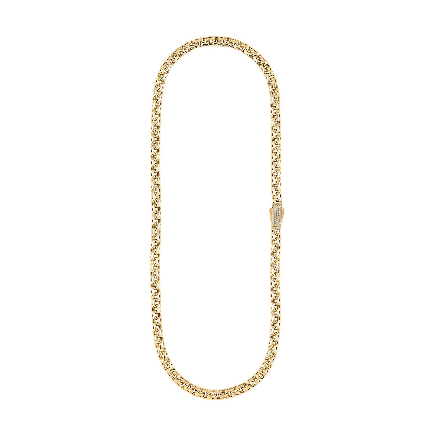 6mm Chino Necklace in 10K Yellow Gold 22 Grams 22 Inches