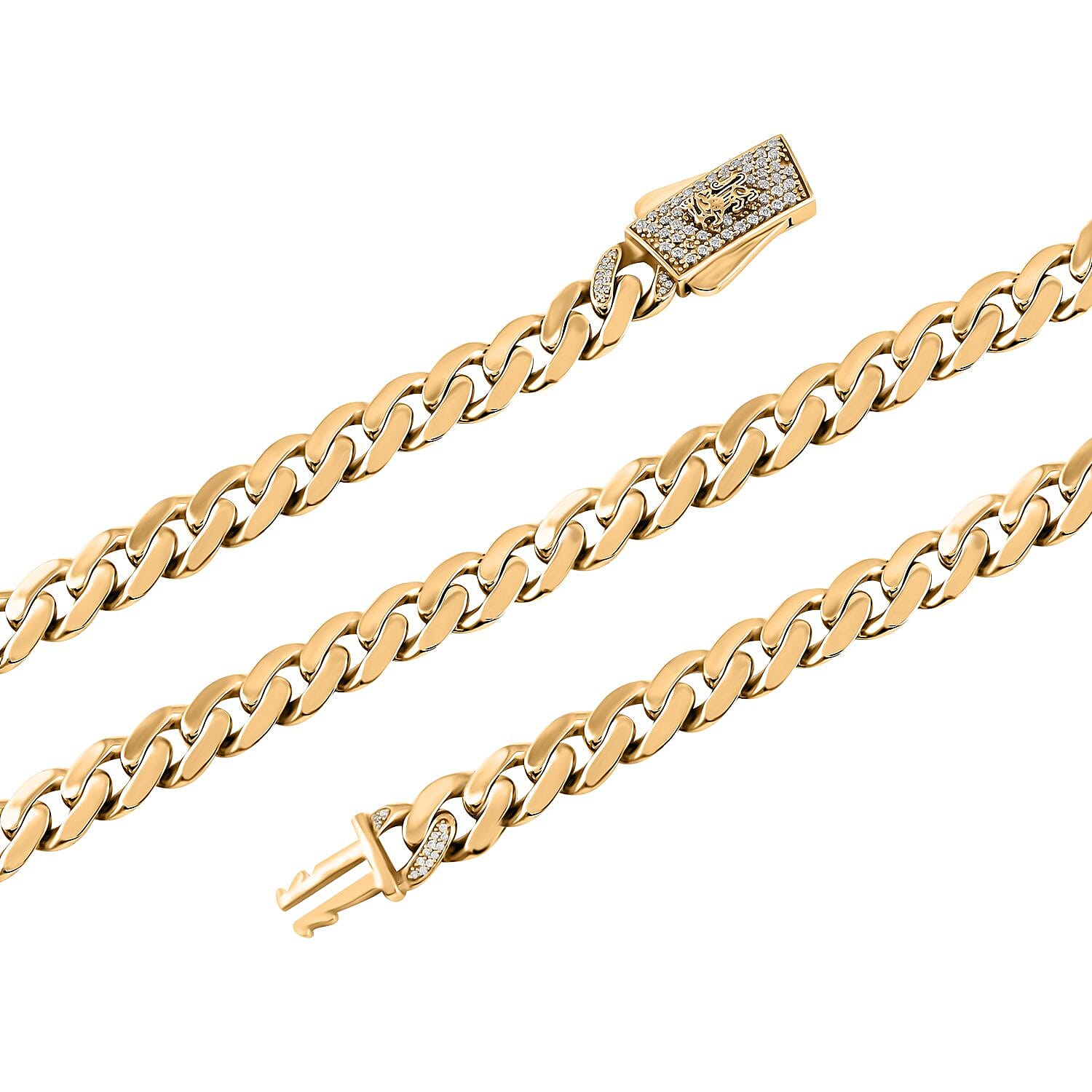 9mm Miami Cuban Necklace in 10K Yellow Gold 30 Grams 24 Inches