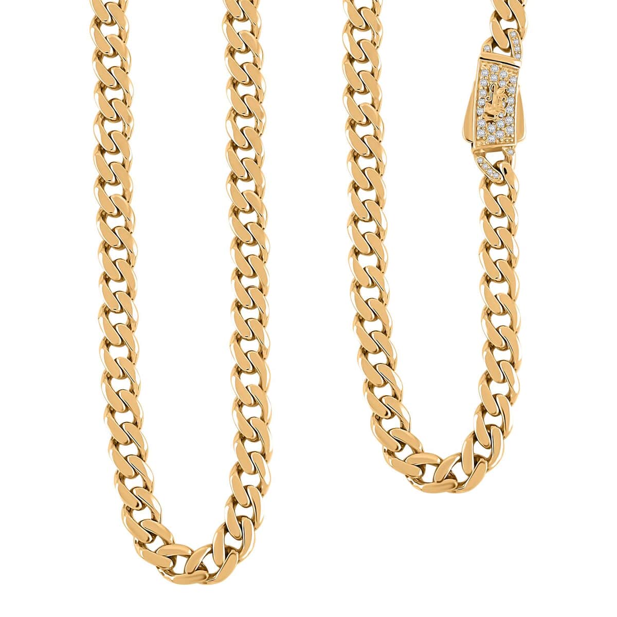 6mm Miami Cuban Necklace in 10K Yellow Gold 15 Grams 20 Inches image number 0