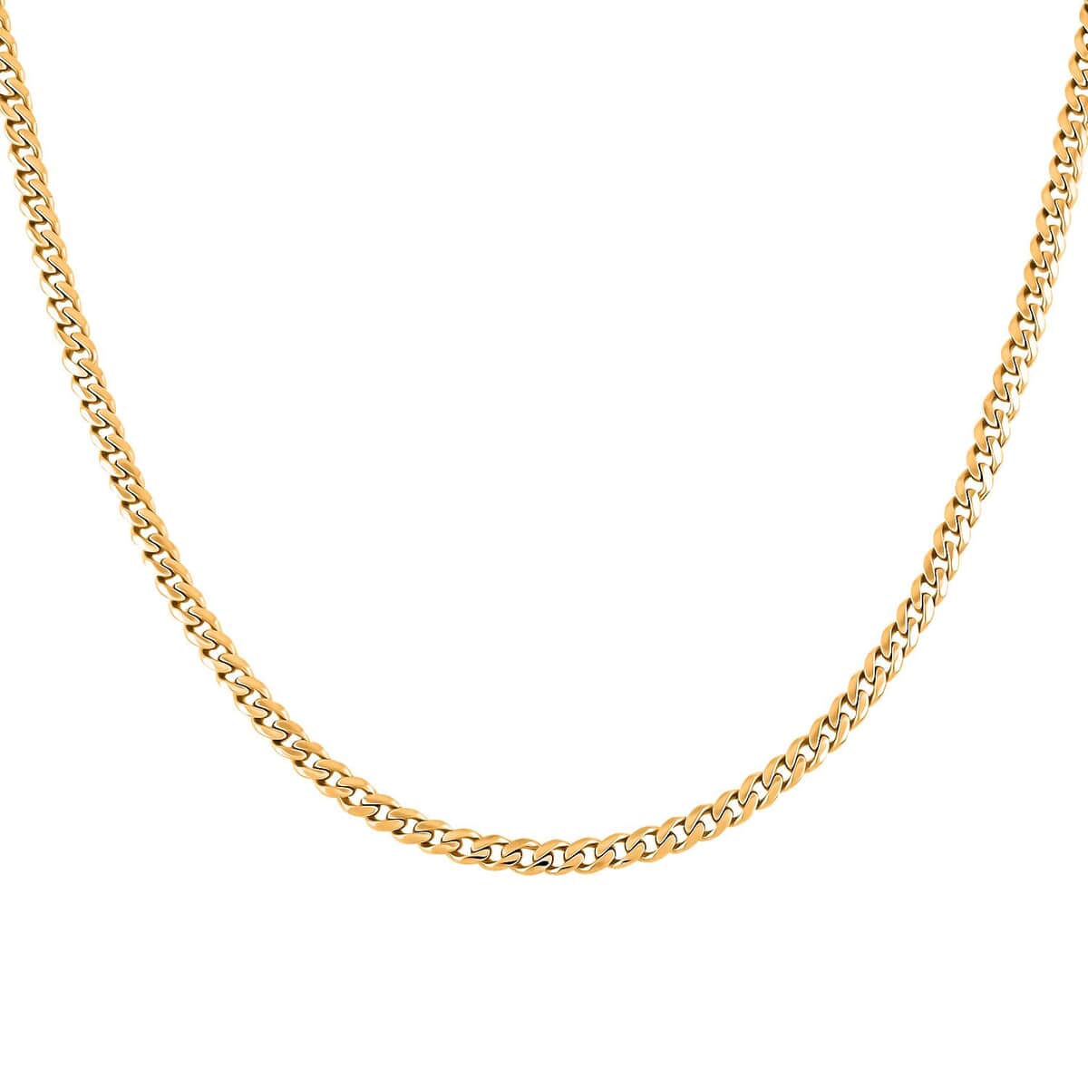 6mm Miami Cuban Necklace in 10K Yellow Gold 15 Grams 20 Inches image number 3