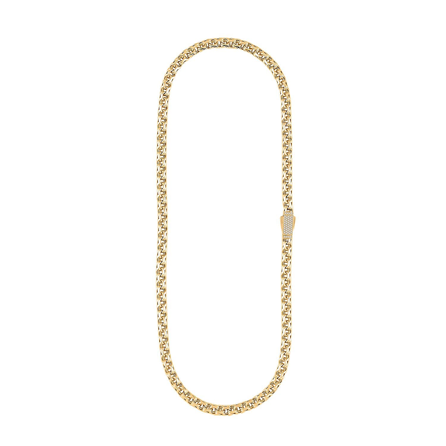 6mm Chino Necklace in 10K Yellow Gold 28 Grams 20 Inches