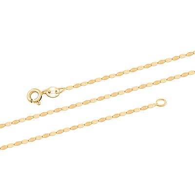 Italian 1.5mm Speechio Chain Necklace in 10K Yellow Gold 0.90 Grams 20 Inches