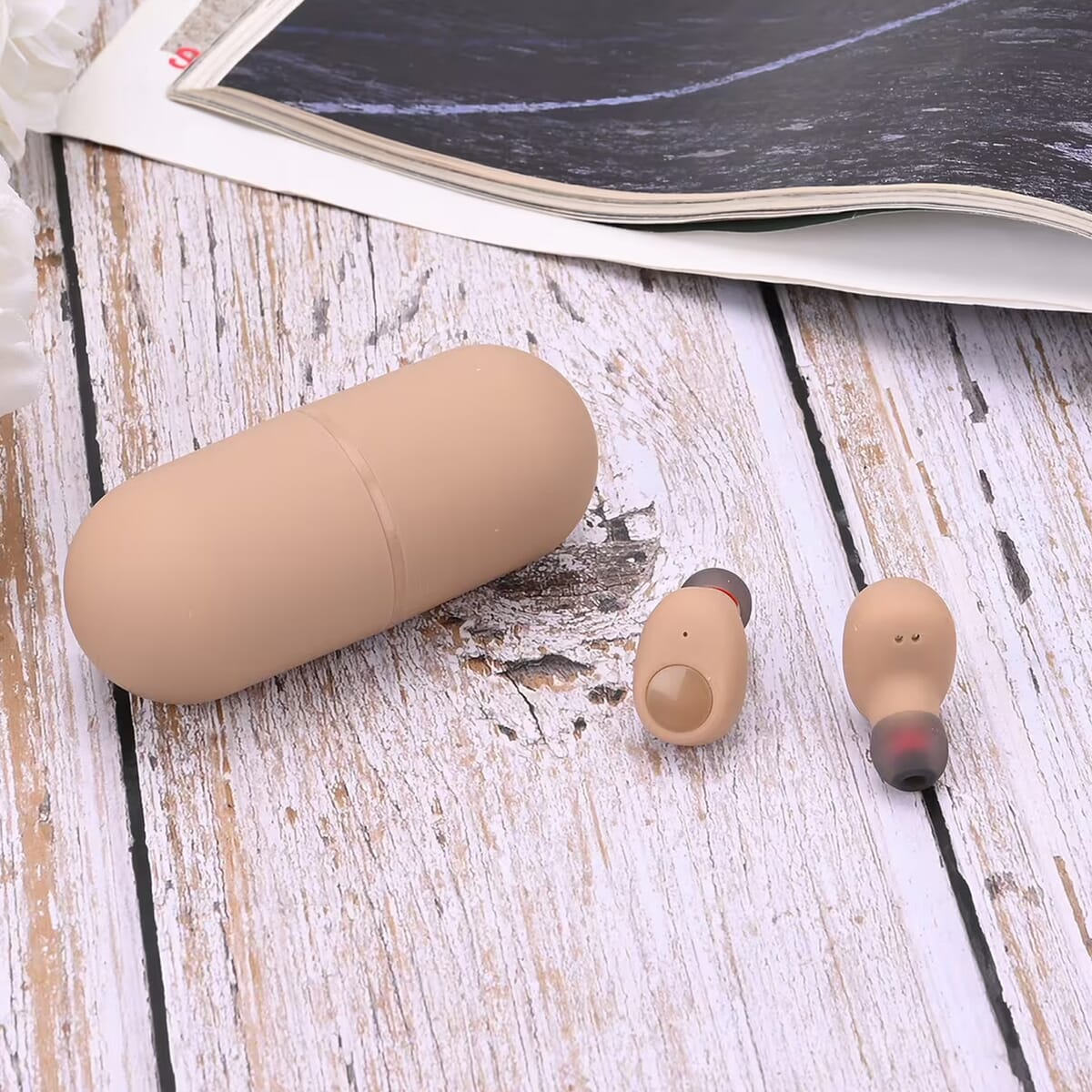 Digital Hearing Aid- Beige image number 1