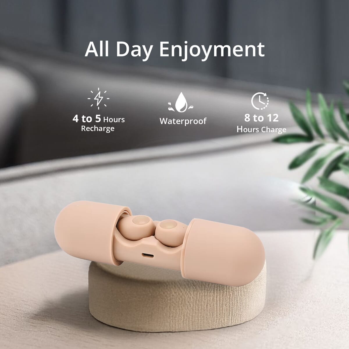 Digital Hearing Aid- Beige image number 3