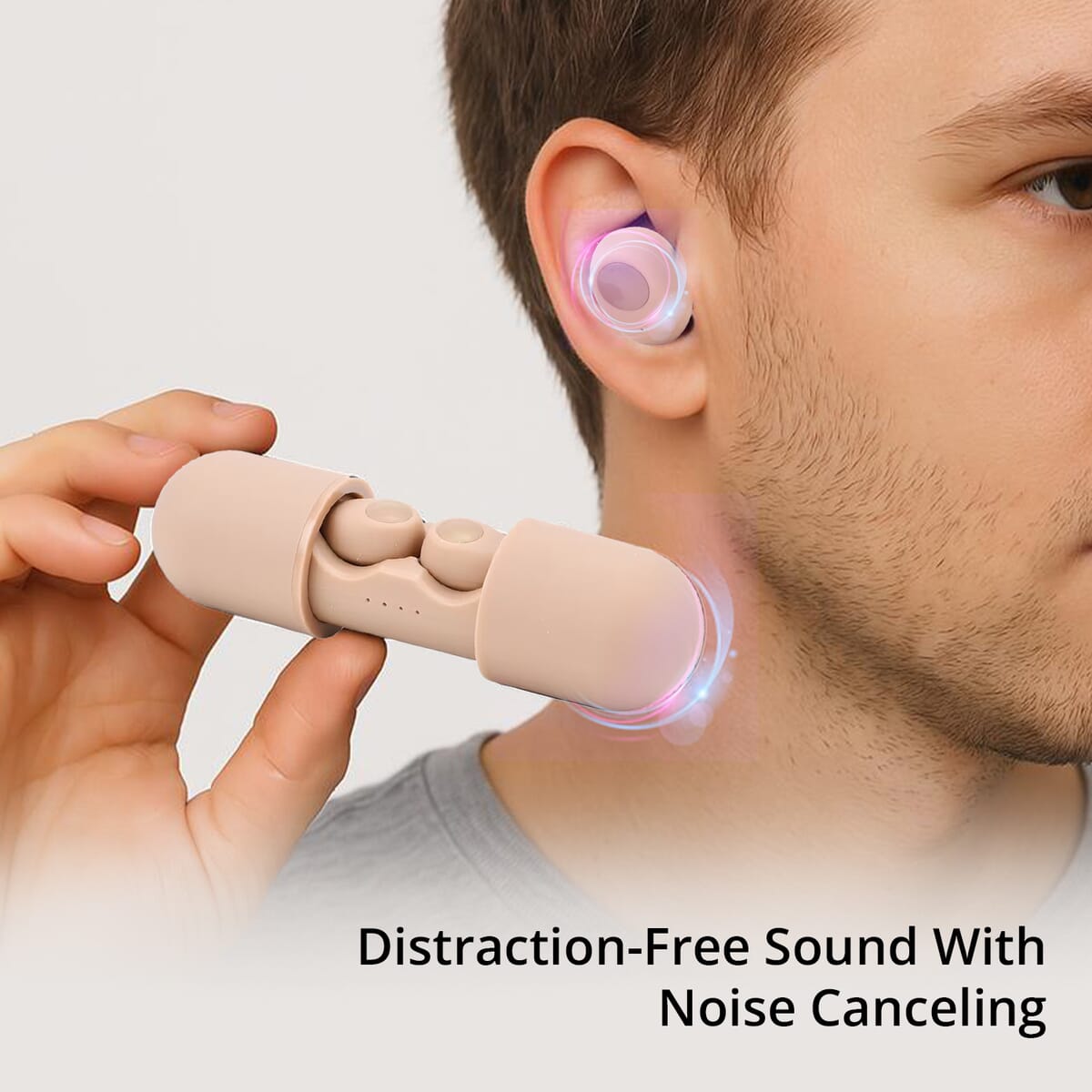 Digital Hearing Aid- Beige image number 8