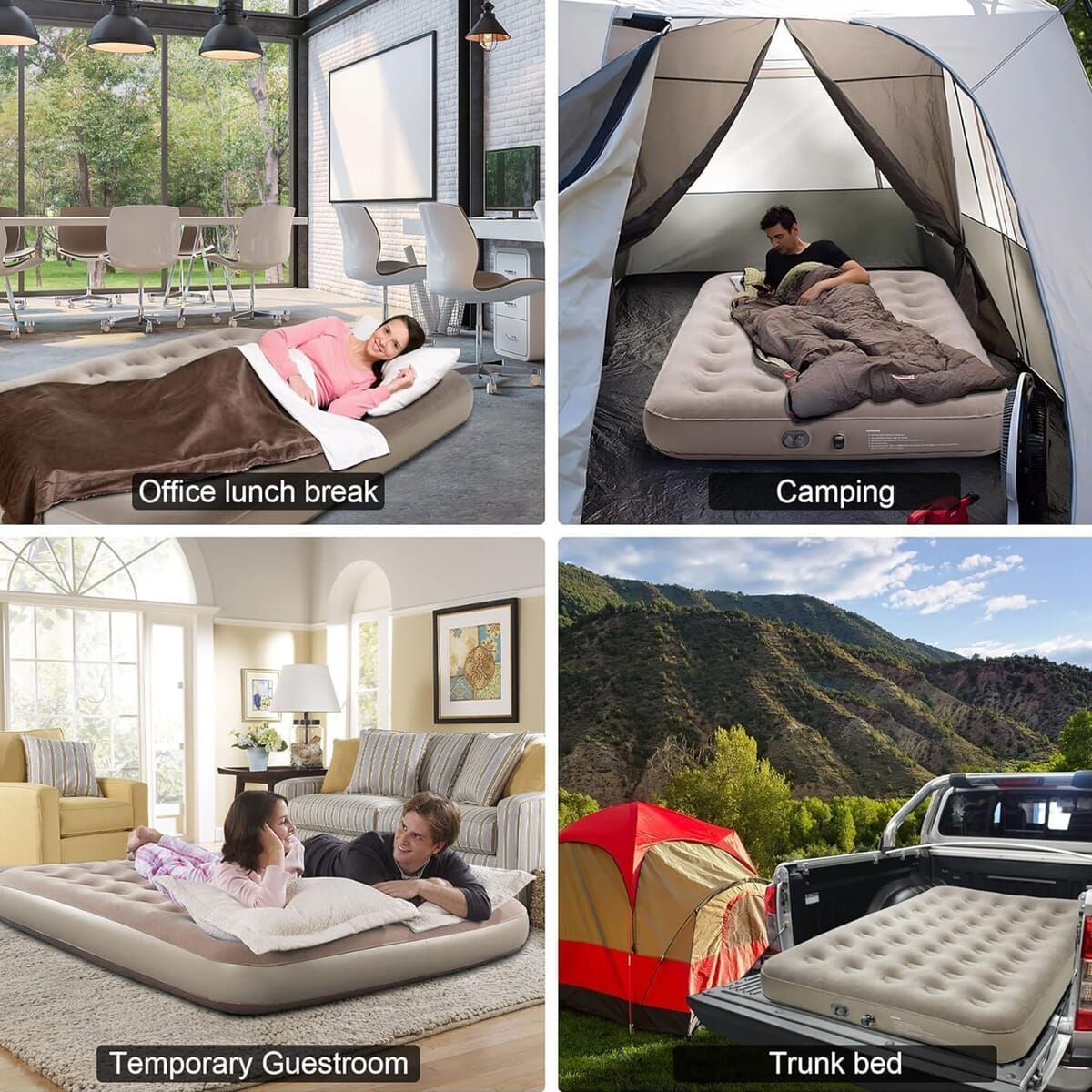 Automatic Inflatable Bed with Built-in Pump image number 6