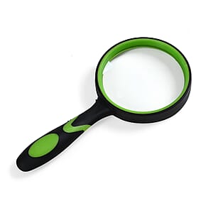 Set of 3 Green-Handheld Magnifying Glass (60mm/5x, 80mm/6x and 90mm/7x)