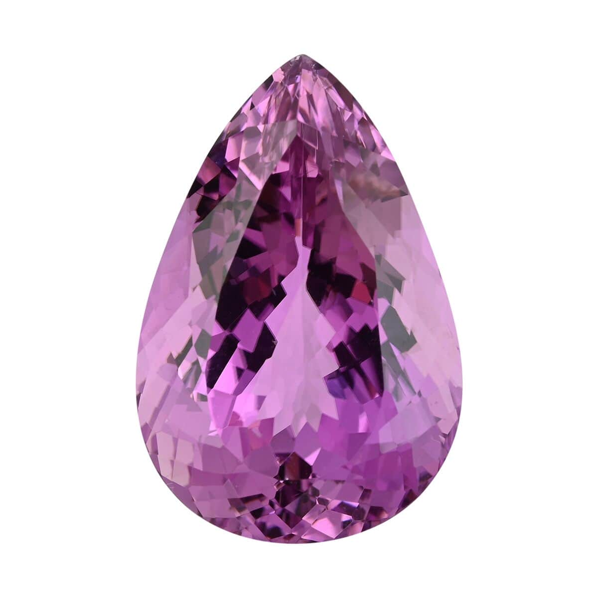 Certified & Appraised AAAA Patroke Kunzite (Pear Free Size) 42.20 ctw image number 0