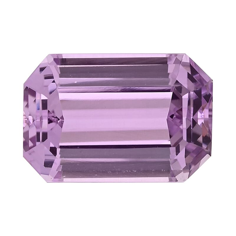 Certified and Appraised AAAA Patroke Kunzite (Oct Free Size) 12.88 ctw