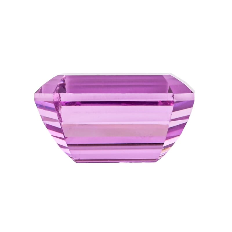Certified & Appraised AAAA Patroke Kunzite (Oct Free Size) 31.28 ctw