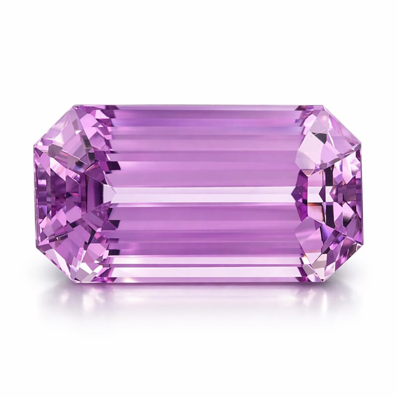 Certified & Appraised AAAA Patroke Kunzite (Oct Free Size) 37.86 ctw