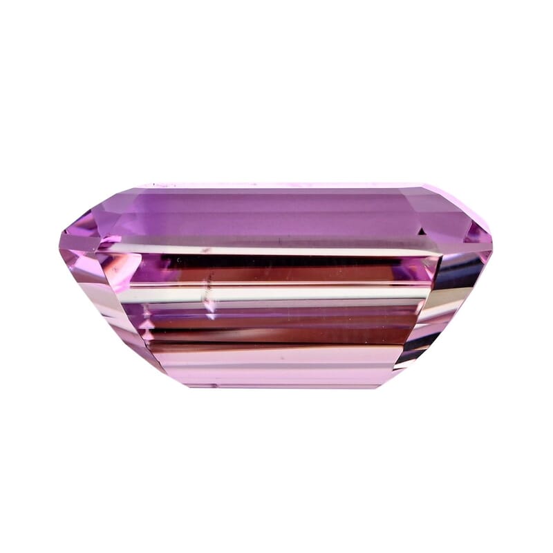 Certified & Appraised AAAA Patroke Kunzite (Oct Free Size) 28.11 ctw