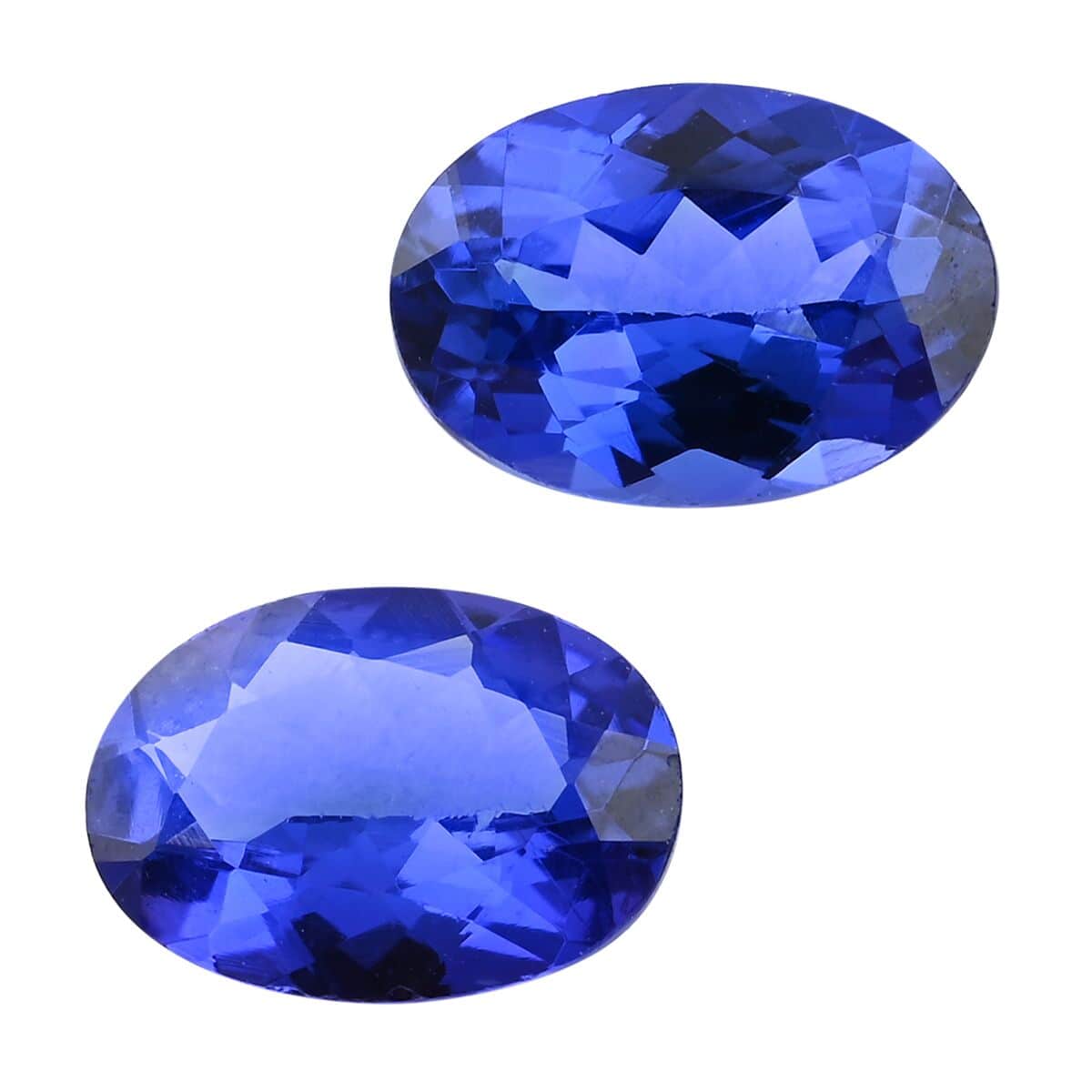 AAAA Tanzanite Set of 2 (Ovl 6.5x4.5mm) 1.00 ctw image number 0