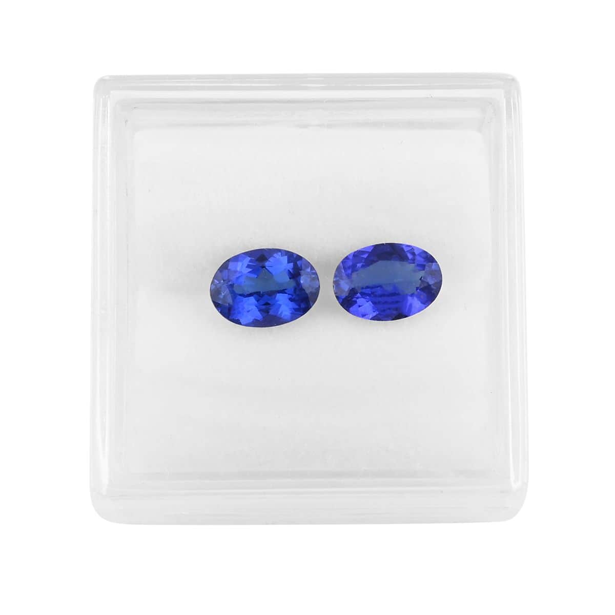 AAAA Tanzanite Set of 2 (Ovl 6.5x4.5mm) 1.00 ctw image number 3