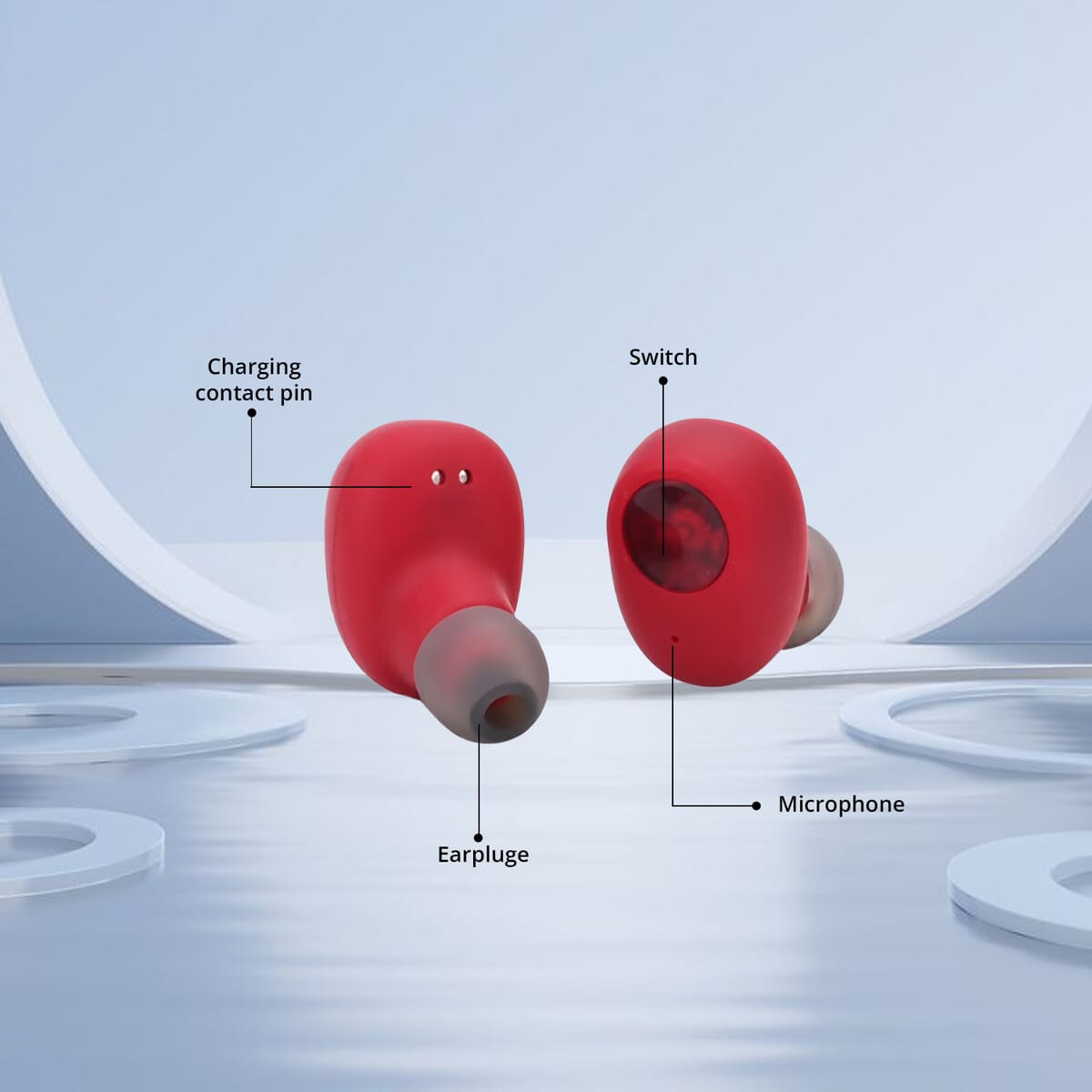 Digital Hearing Aid- Red image number 5
