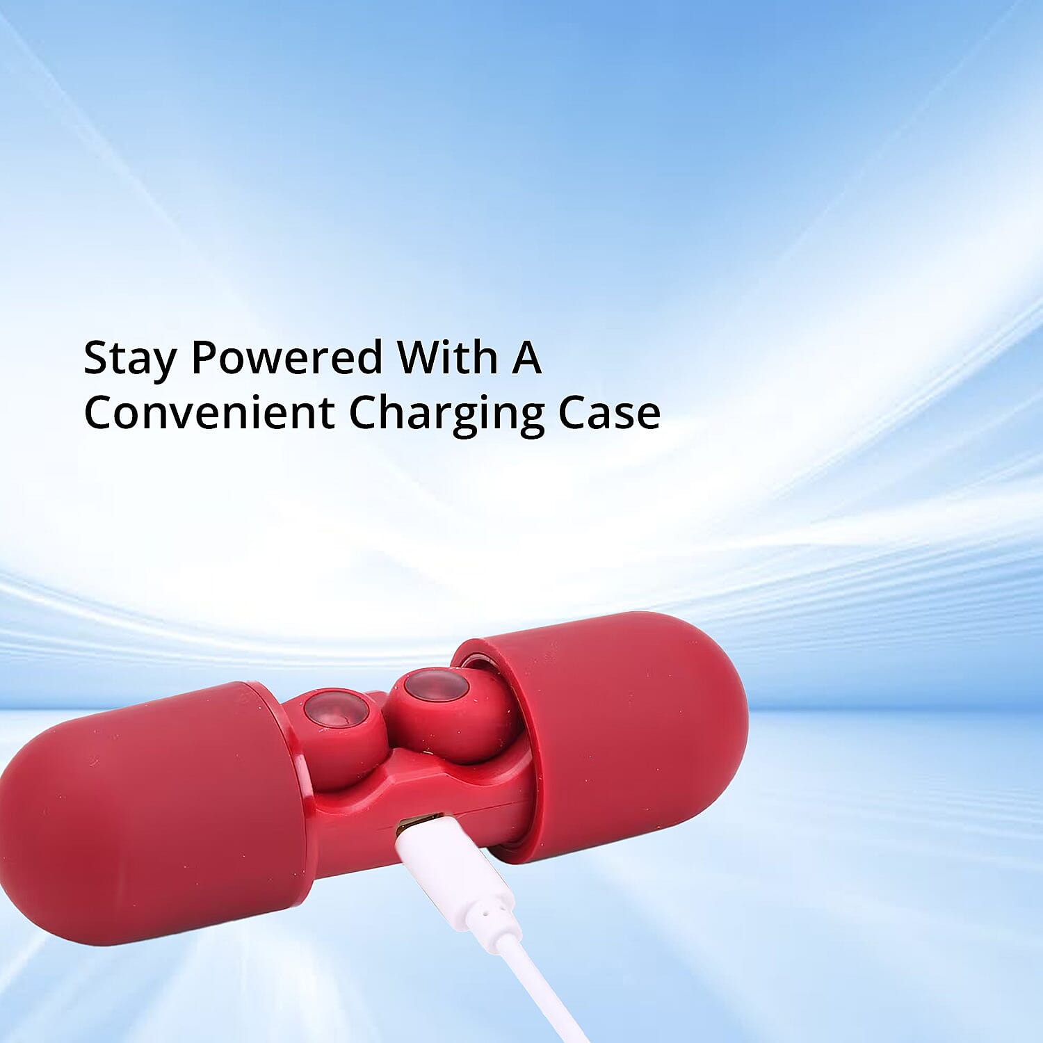 Digital Hearing Aid- Red