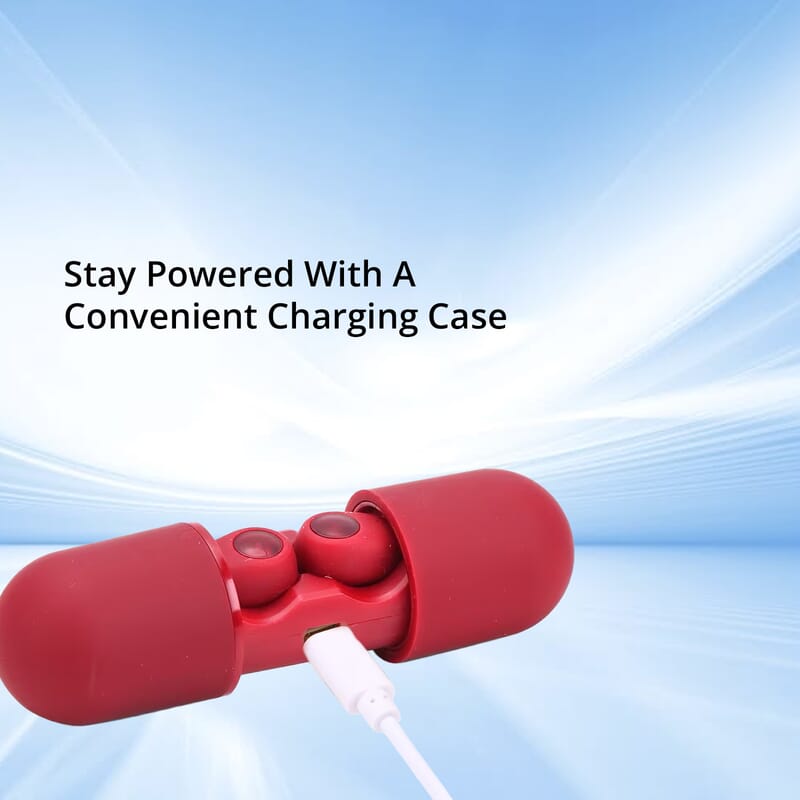 Digital Hearing Aid- Red