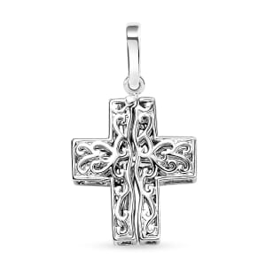 Karis Cross Pendant without Chain in Platimum Bond 3.50 Grams