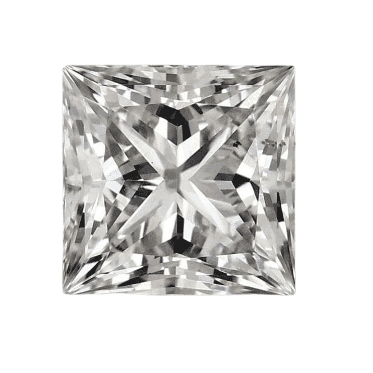 Doorbuster IGI Certified Luxuriant Lab Grown Diamond (Princess) (G-VS2) 2.50 ctw image number 0