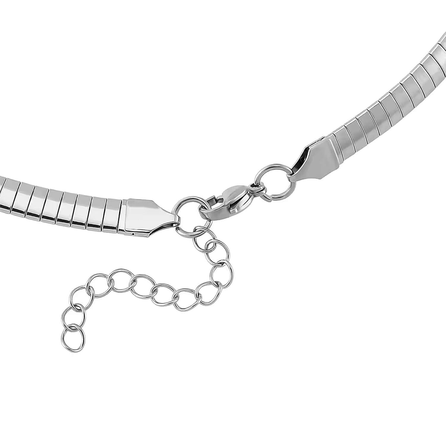 7pcs Interchangeable Multi Gemstone 59.50 ctw Bracelet in Stainless Steel (7.50-9.50In)