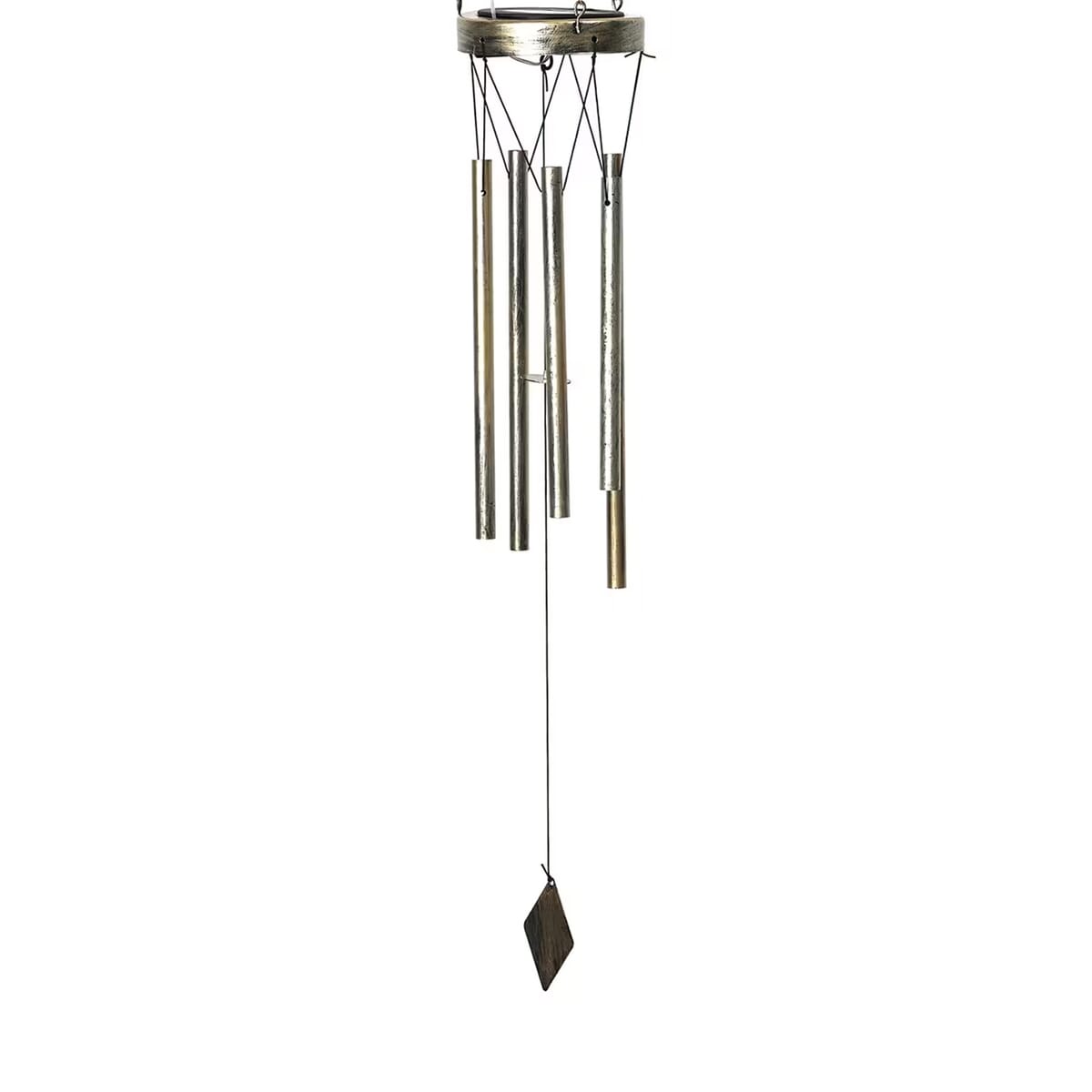 Crescent Moon Solar Wind Chime with 1 Bright LED image number 8