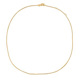 Foxtail Chain in 24K Yellow Gold 18 Inches 2.50 Grams