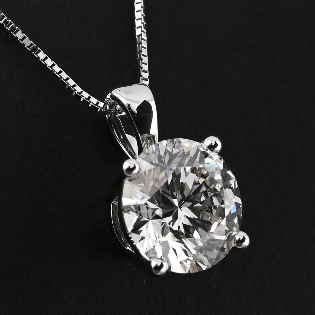 IGI Certified Luxuriant Lab Grown Diamond G-H VS 1.25 ctw Pendant Necklace 18 Inches in 14K White Gold image number 1