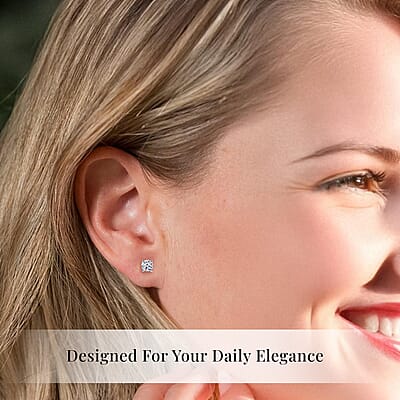 Luxuriant Lab Grown Diamond G-H VS 2.50 ctw Earrings