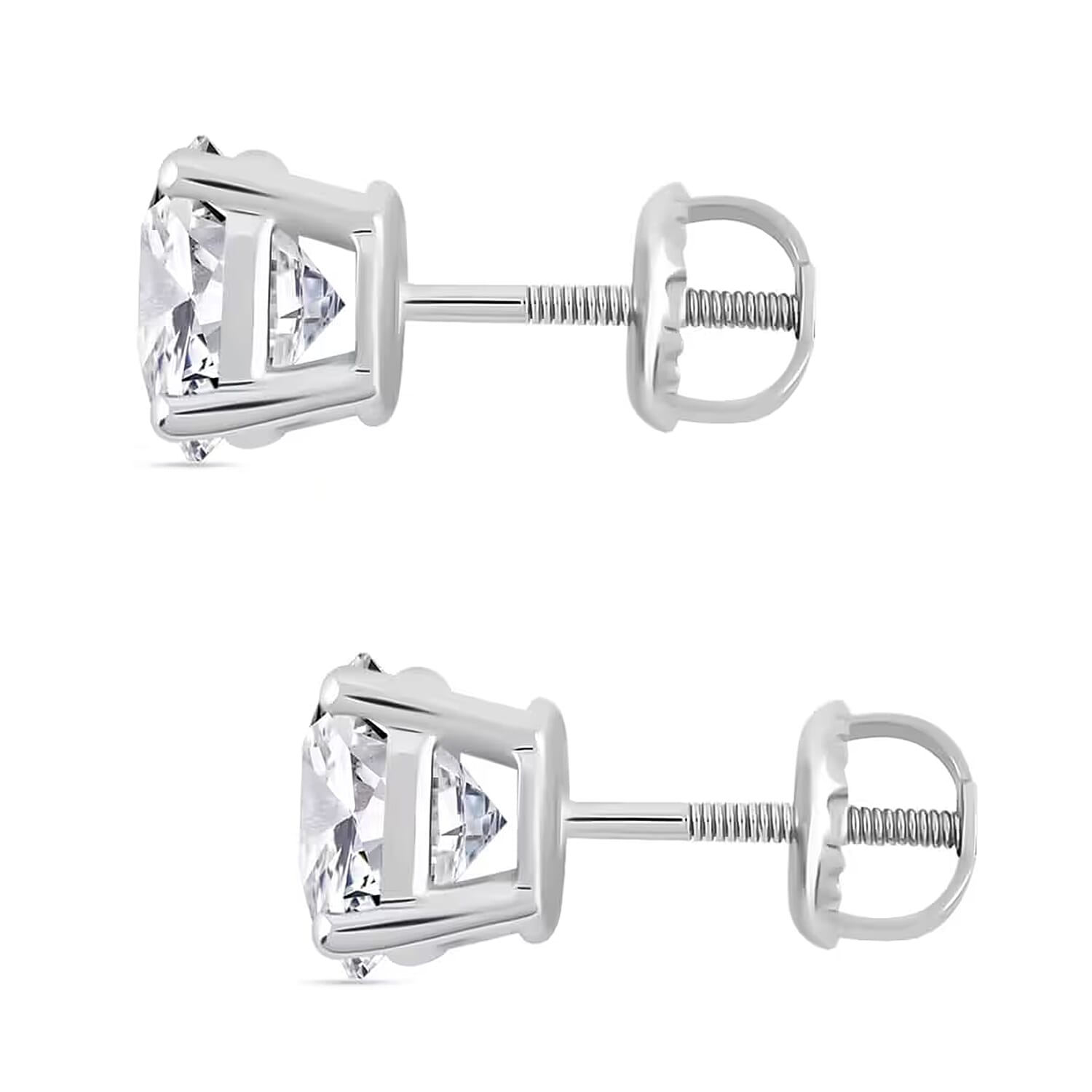 Luxuriant Lab Grown Diamond G-H VS 2.50 ctw Earrings