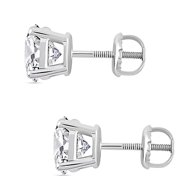 Luxuriant Lab Grown Diamond G-H VS 2.50 ctw Earrings