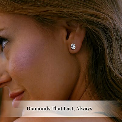 Luxuriant Lab Grown Diamond G-H VS 2.50 ctw Stud Earrings