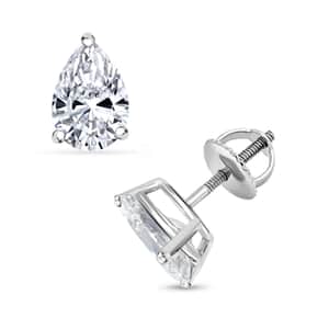 Doorbuster Luxuriant Lab Grown Diamond G-H VS 2.50 ctw Stud Earrings in 14K White Gold