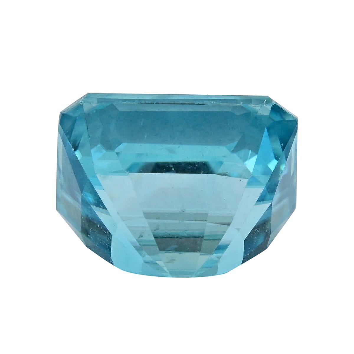 AAAA Cambodian Blue Zircon (Oct Free Size) 4.95 ctw image number 2