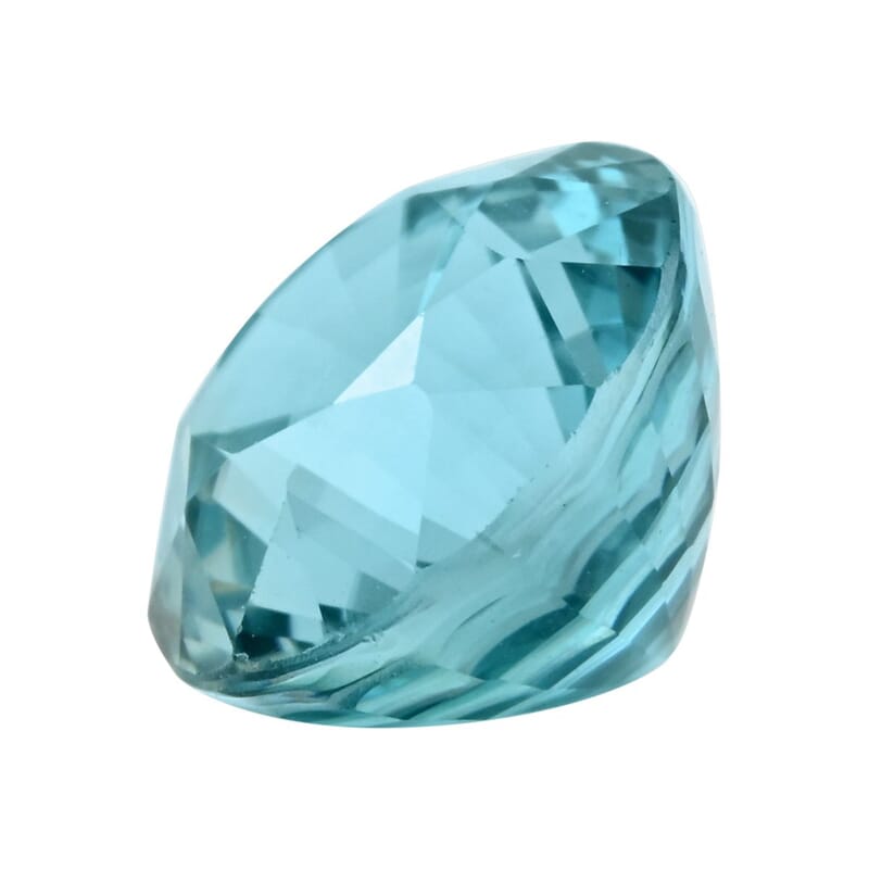 AAAA Cambodian Blue Zircon (Rnd Free Size) 4.91 ctw