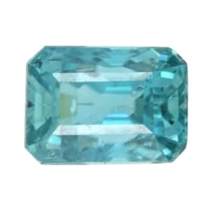 AAAA Cambodian Blue Zircon (Oct Free Size) 5.63 ctw