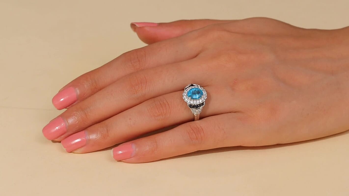 D'Joy Orissa Rhodolite Garnet, Multi Gemstone Ring in 18K Vermeil YG Over Sterling Silver (Size 10.0) 2.15 ctw