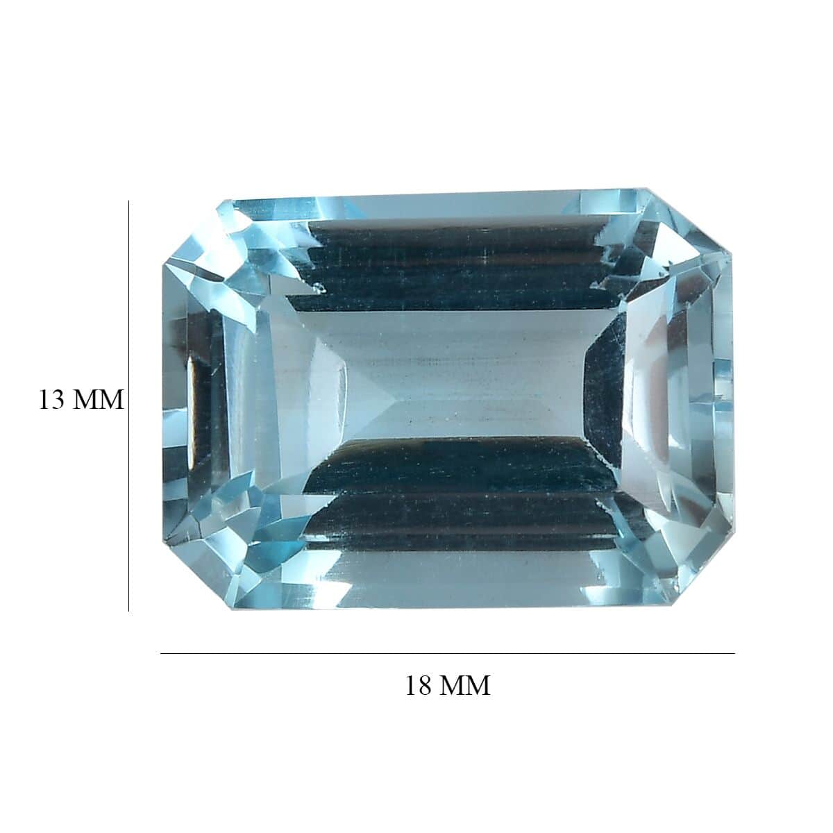 Swiss Blue Topaz (Oct 18x13 mm) 17.64 ctw image number 4