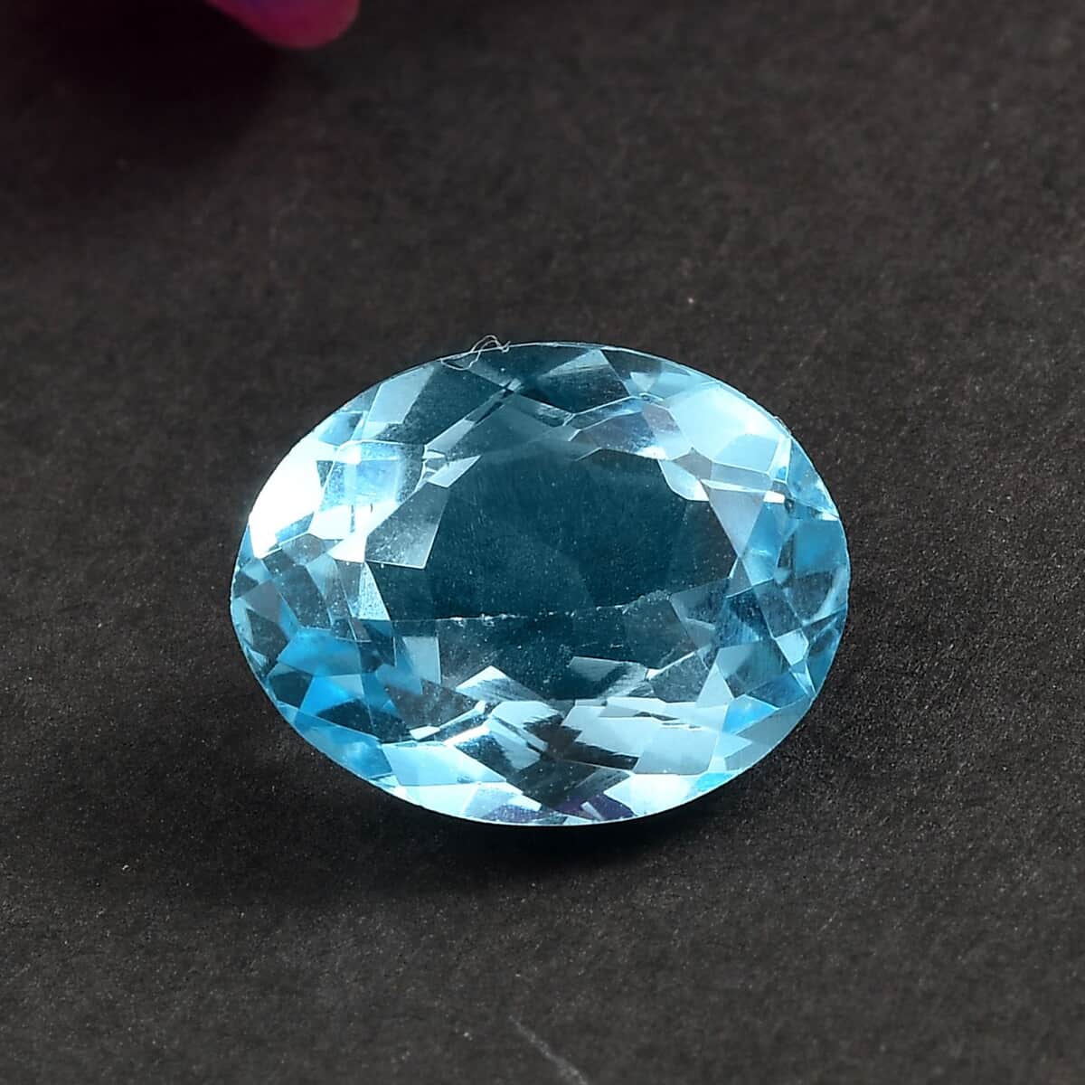 Sky Blue Topaz (Oval Free Size) 8.43 ctw image number 1