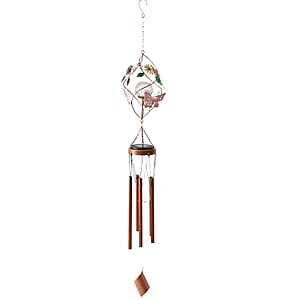 Spilar Butterfly LED Solar Light Epoxy Wind Chime