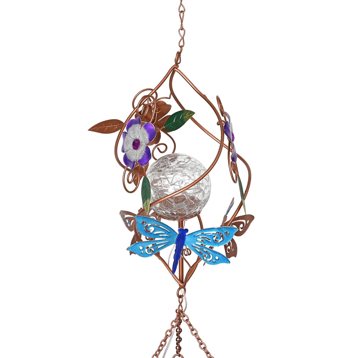 Spilar Dragonfly LED Solar Light Epoxy Wind Chime image number 3